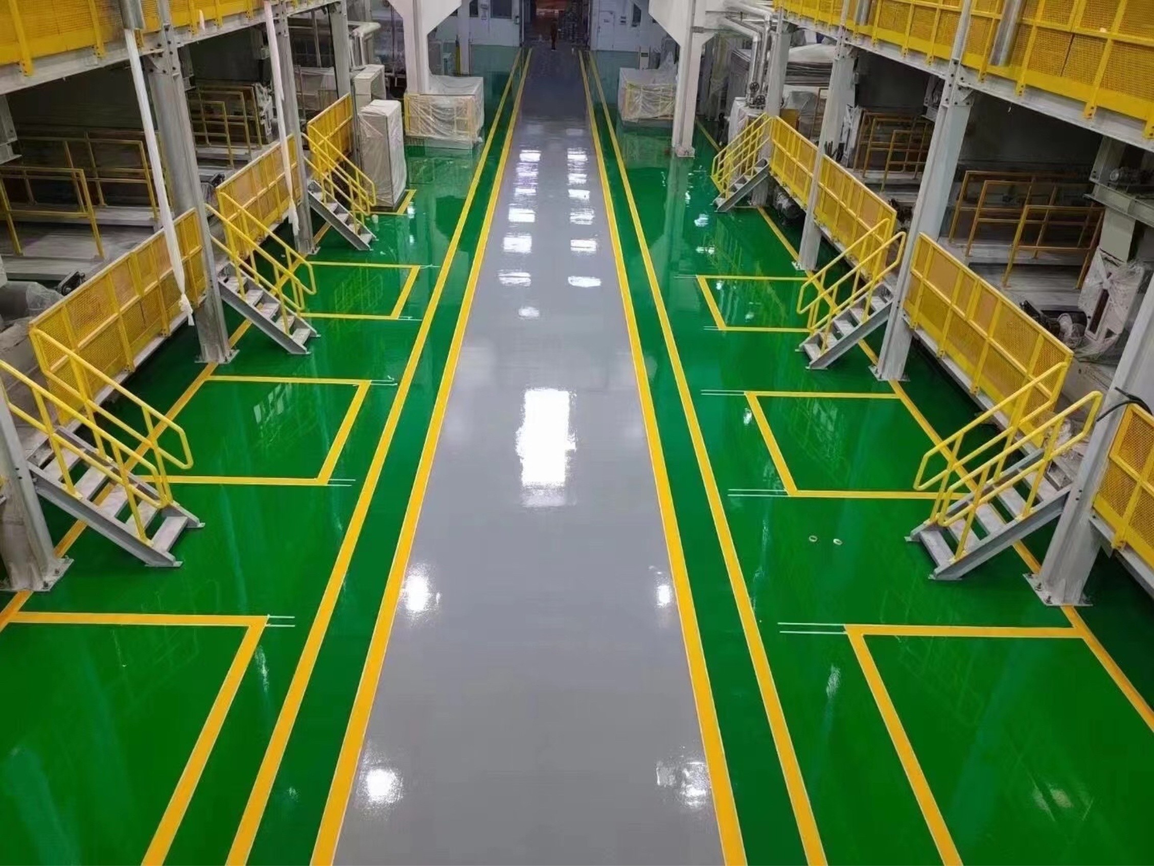 彩田BA-505C防靜電自流平地坪面漆-電子廠房、設(shè)備制造車間